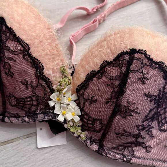 🔥 Chantal Thomass Limited Edition Bra - French Lace - Size 36D - Rare & Exclusi - Picture 3 of 16